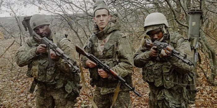 File Image of two Kenyans killed while fighting in the Russia-Ukraine war.